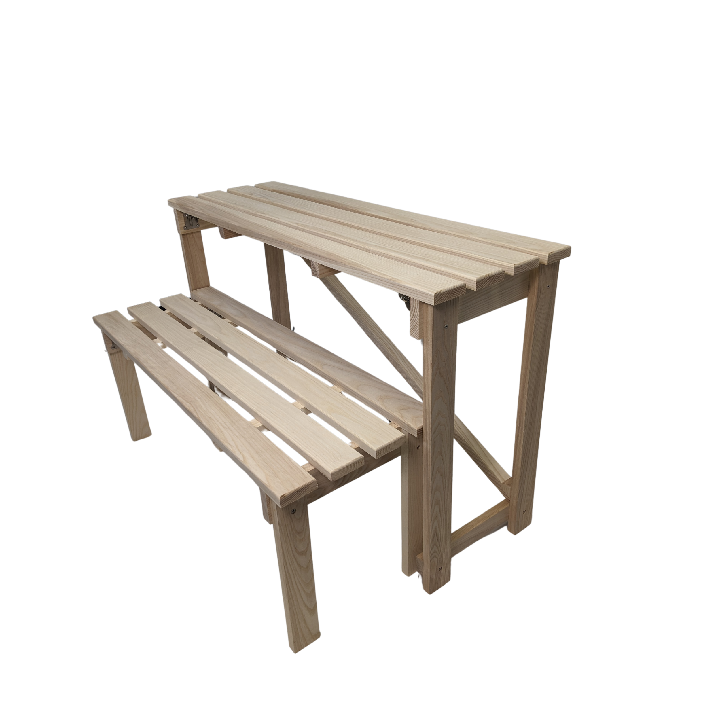 NOMAD Two Level Sauna Bench Set – Talos Elemental Corp.